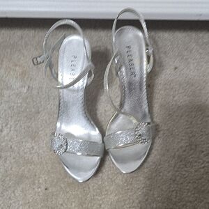 Silver Women's Sandals
